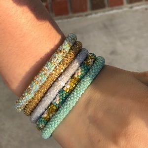 Lily and Laura Bracelets (set of 5)